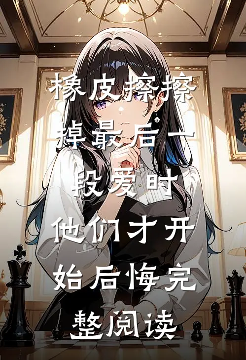 橡皮擦擦掉最后一段爱时，他们才开始后悔完整阅读