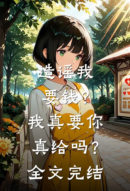 造谣我要钱？我真要你真给吗？全文完结