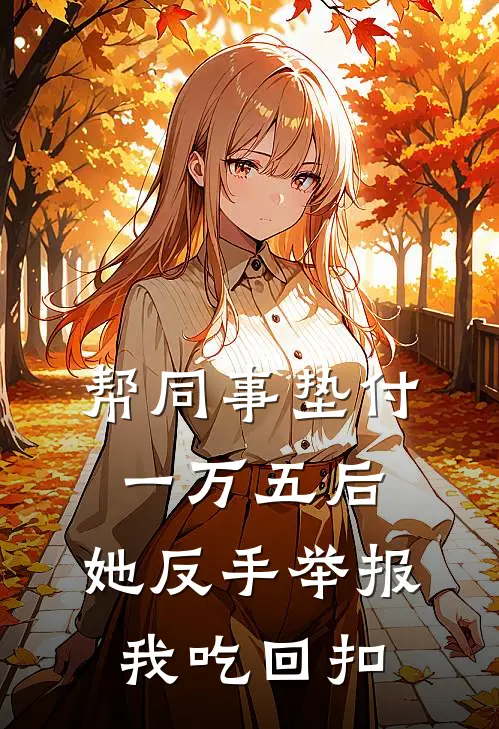 帮同事垫付一万五后，她反手举报我吃回扣