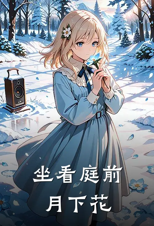 坐看庭前月下花