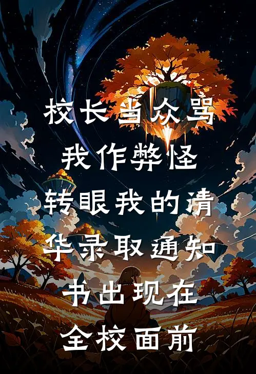 校长当众骂我作弊怪，转眼我的清华录取通知书出现在全校面前