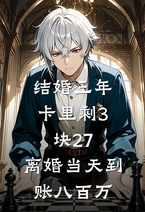 结婚三年卡里剩3块27，离婚当天到账八百万