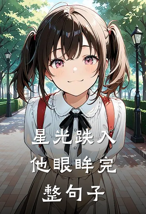 星光跌入他眼眸完整句子