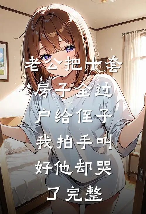 老公把十套房子全过户给侄子，我拍手叫好他却哭了完整
