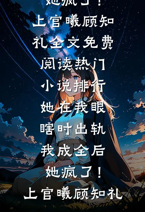 她在我眼瞎时出轨，我成全后她疯了！(上官曦顾知礼)全文免费阅读_热门小说排行她在我眼瞎时出轨，我成全后她疯了！(上官曦顾知礼)
