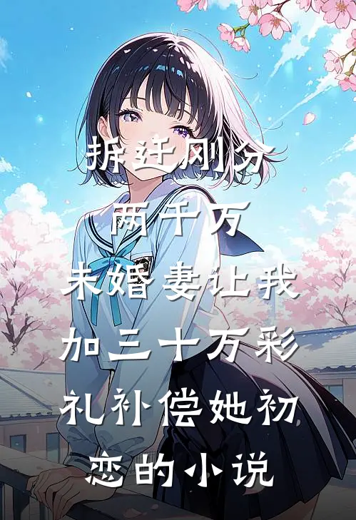 拆迁刚分两千万，未婚妻让我加三十万彩礼补偿她初恋的小说