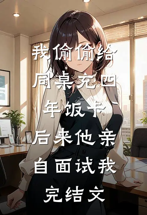 我偷偷给同桌充四年饭卡，后来他亲自面试我完结文