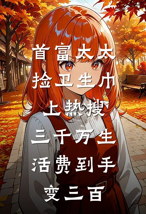 首富太太捡卫生巾上热搜，三千万生活费到手变三百