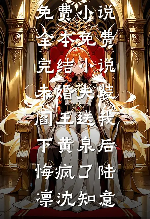未婚夫装阎王送我下黄泉后悔疯了陆凛沈知意完本免费小说_全本免费完结小说未婚夫装阎王送我下黄泉后悔疯了(陆凛沈知意)