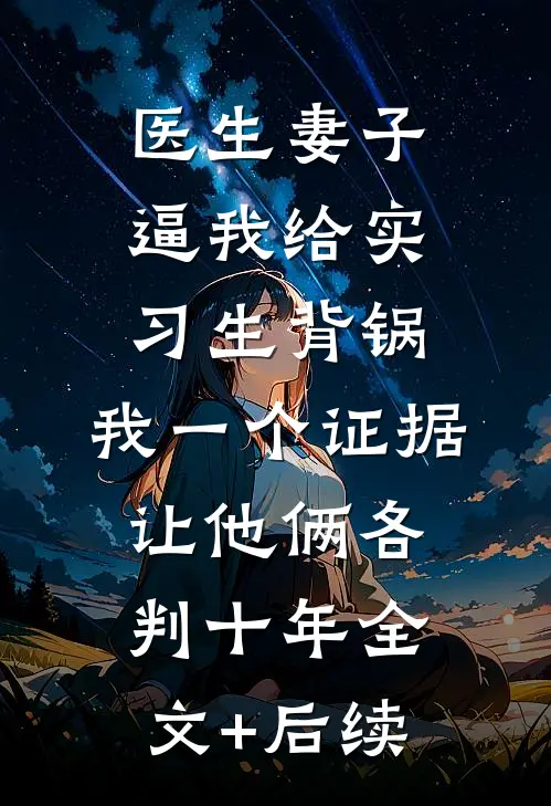 医生妻子逼我给实习生背锅，我一个证据让他俩各判十年全文+后续