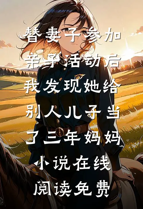 替妻子参加亲子活动后，我发现她给别人儿子当了三年妈妈小说在线阅读免费