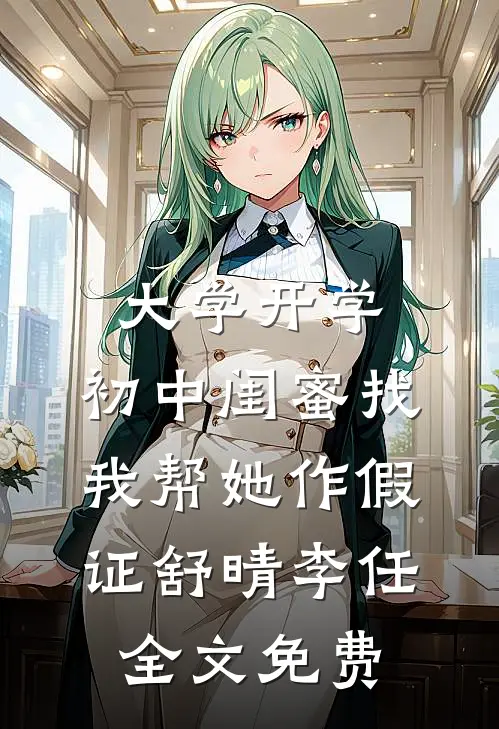大学开学，初中闺蜜找我帮她作假证舒晴李任全文免费