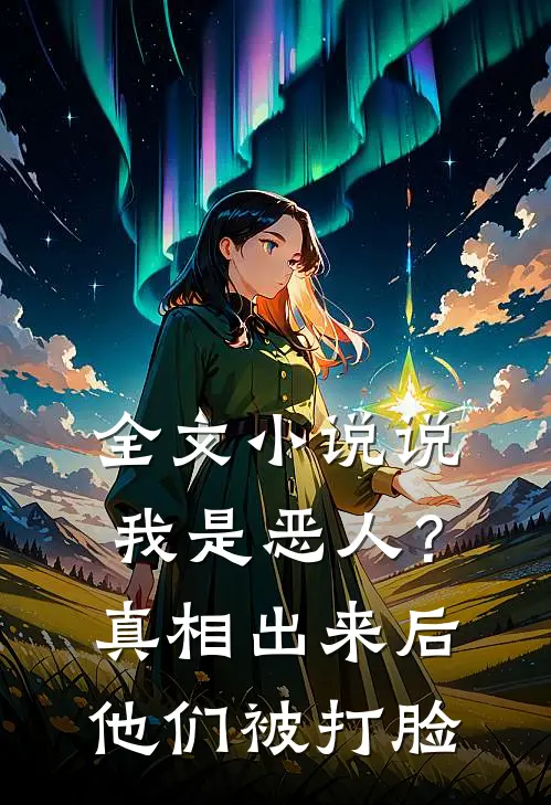 全文小说说我是恶人？真相出来后他们被打脸