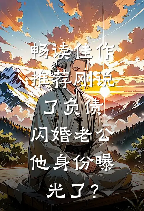 畅读佳作推荐刚说了负债，闪婚老公他身份曝光了？