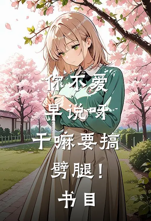 你不爱早说呀，干嘛要搞劈腿！书目