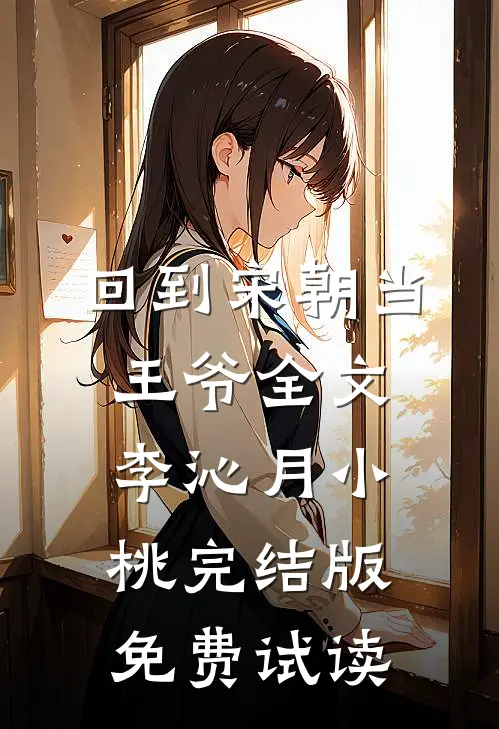 回到宋朝当王爷全文李沁月小桃完结版免费试读