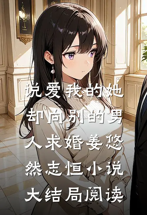 说爱我的她，却向别的男人求婚姜悠然志恒小说大结局阅读