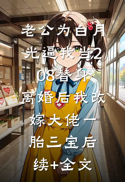老公为白月光逼我当208替身，离婚后我改嫁大佬一胎三宝后续+全文
