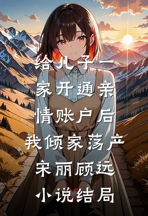 给儿子一家开通亲情账户后，我倾家荡产宋丽顾远小说结局