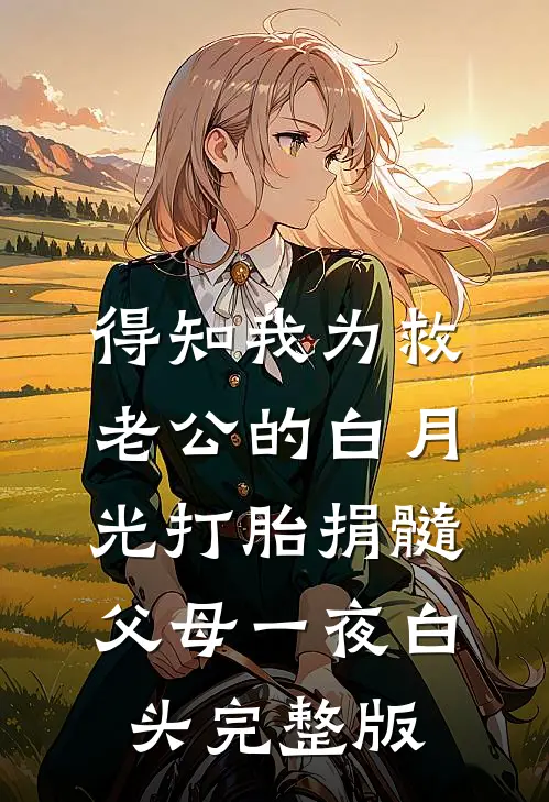 得知我为救老公的白月光打胎捐髓，父母一夜白头完整版
