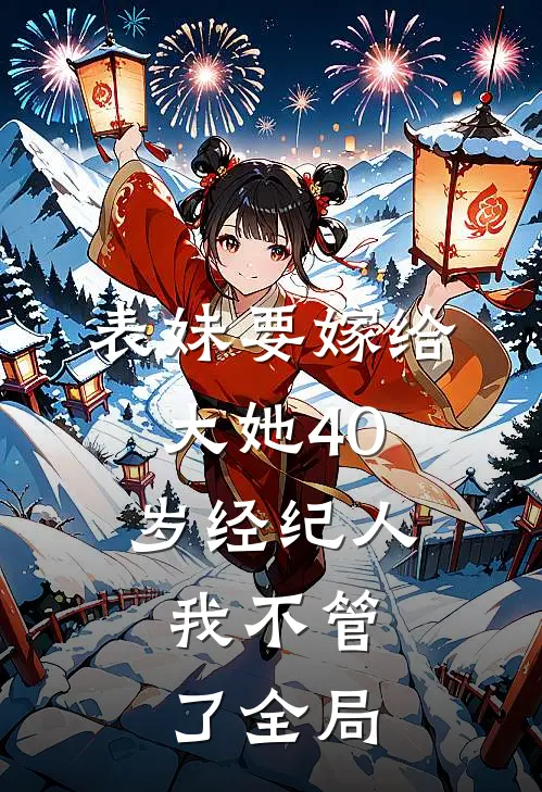 表妹要嫁给大她40岁经纪人,我不管了全局