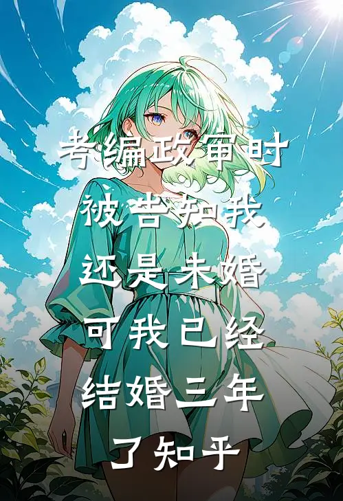 考编政审时被告知我还是未婚，可我已经结婚三年了知乎