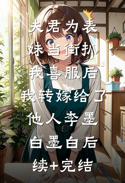 夫君为表妹当街扒我喜服后，我转嫁给了他人李墨白墨白后续+完结