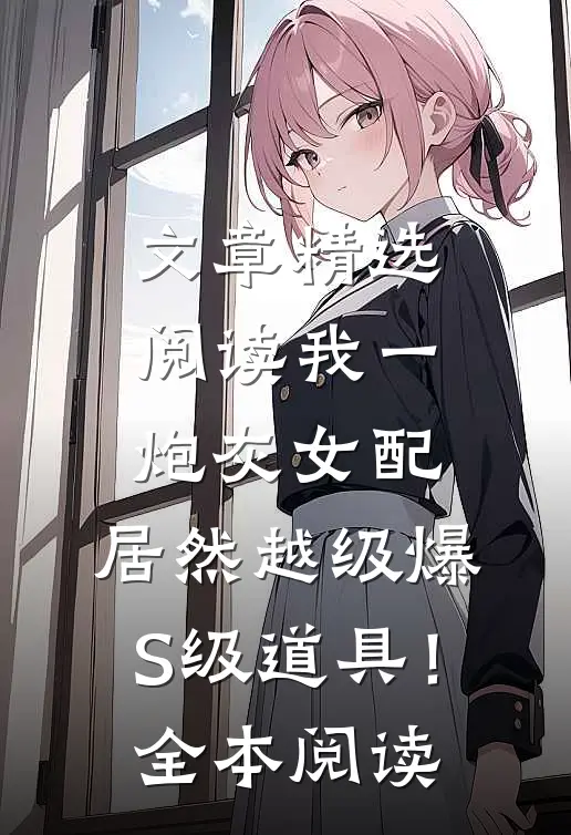 文章精选阅读我一炮灰女配，居然越级爆S级道具！全本阅读