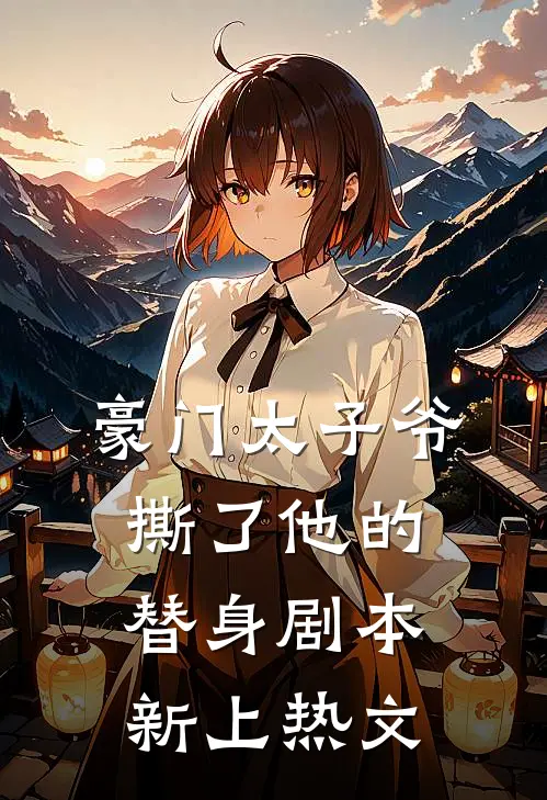 豪门太子爷撕了他的替身剧本新上热文