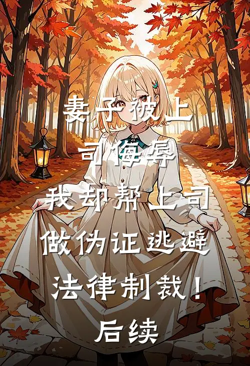 妻子被上司侮辱，我却帮上司做伪证逃避法律制裁！后续