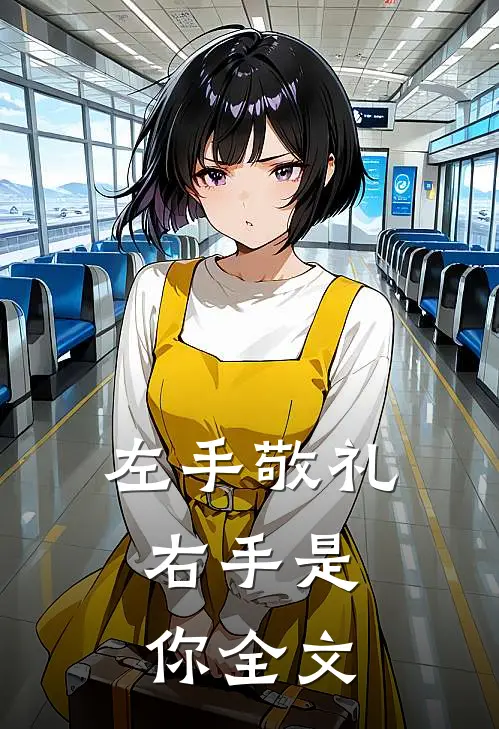 左手敬礼，右手是你全文