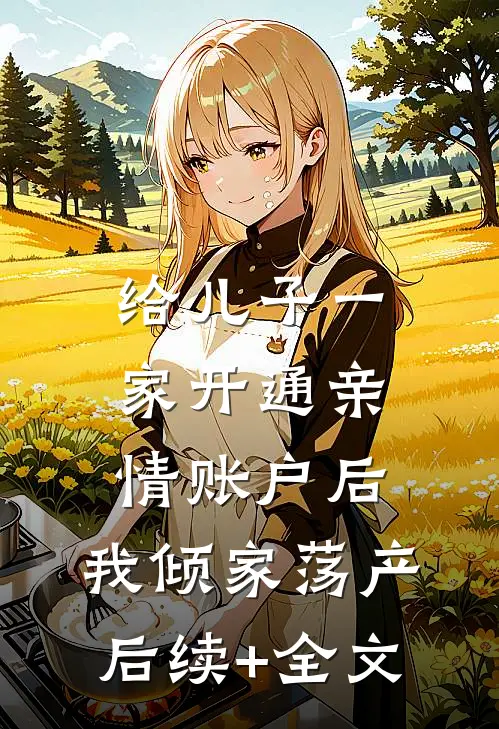给儿子一家开通亲情账户后，我倾家荡产后续+全文
