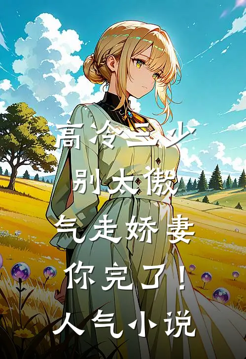 高冷三少别太傲，气走娇妻你完了！人气小说