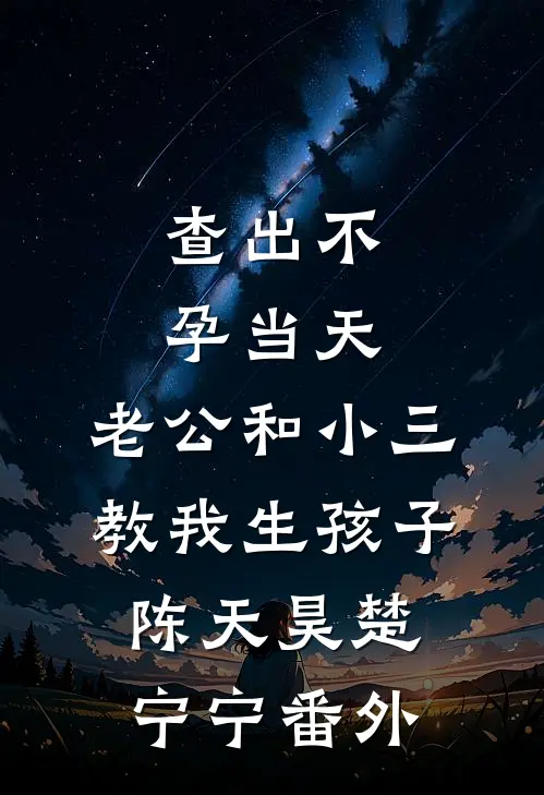 查出不孕当天，老公和小三教我生孩子陈天昊楚宁宁 番外