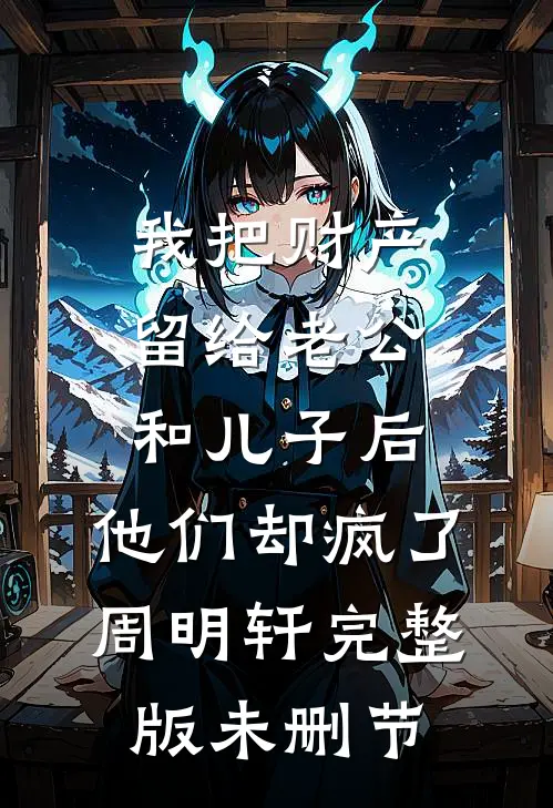 我把财产留给老公和儿子后，他们却疯了周明轩完整版未删节