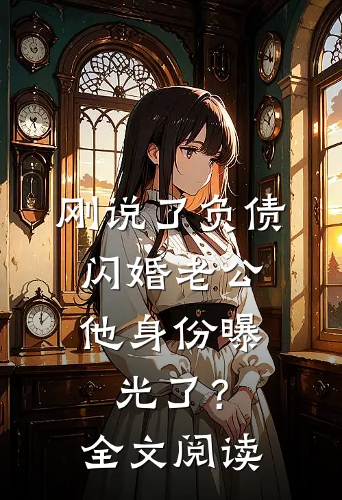 刚说了负债，闪婚老公他身份曝光了？全文阅读
