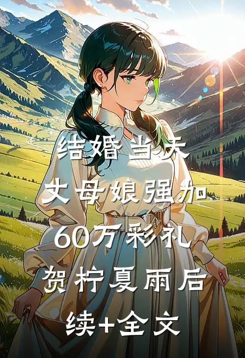 结婚当天，丈母娘强加60万彩礼贺柠夏雨后续+全文