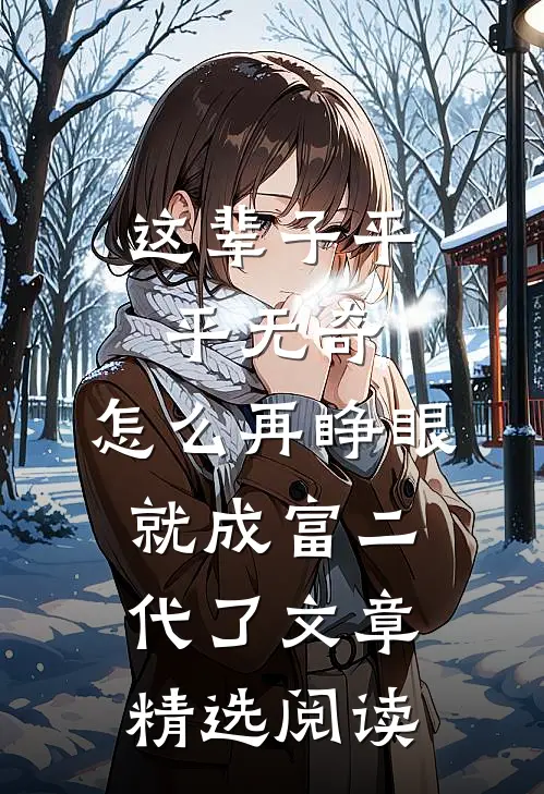 这辈子平平无奇，怎么再睁眼就成富二代了文章精选阅读