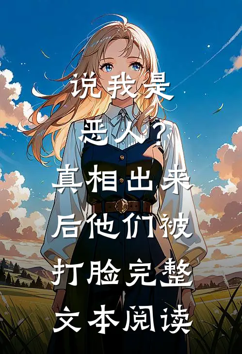说我是恶人？真相出来后他们被打脸完整文本阅读