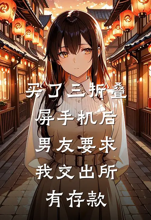 买了三折叠屏手机后，男友要求我交出所有存款