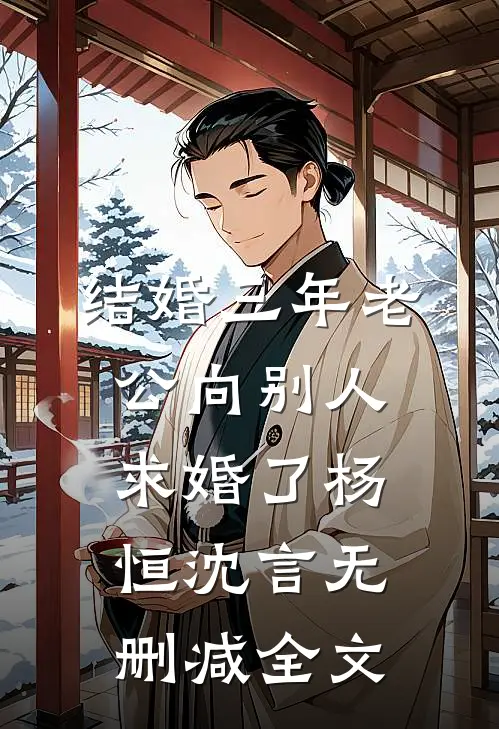 结婚三年老公向别人求婚了杨恒沈言无删减全文
