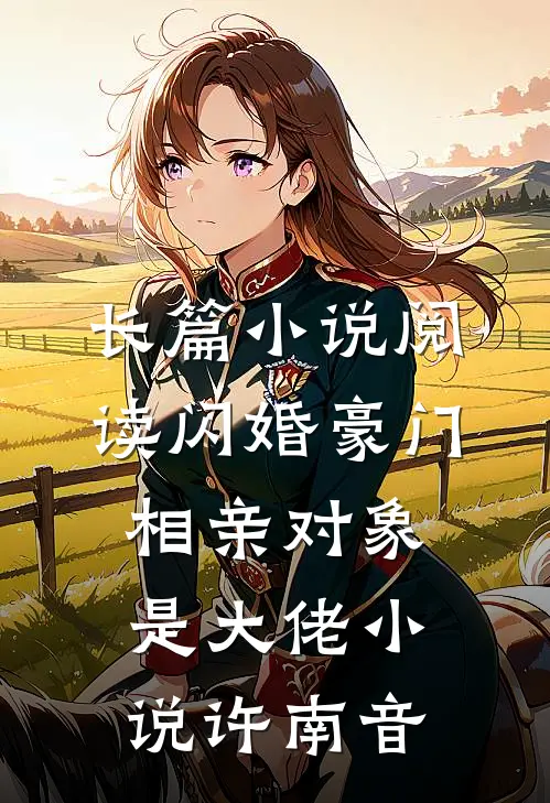 长篇小说阅读闪婚豪门相亲对象是大佬小说许南音