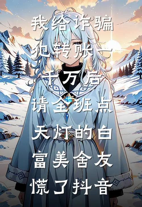 我给诈骗犯转账一千万后，请全班点天灯的白富美舍友慌了抖音