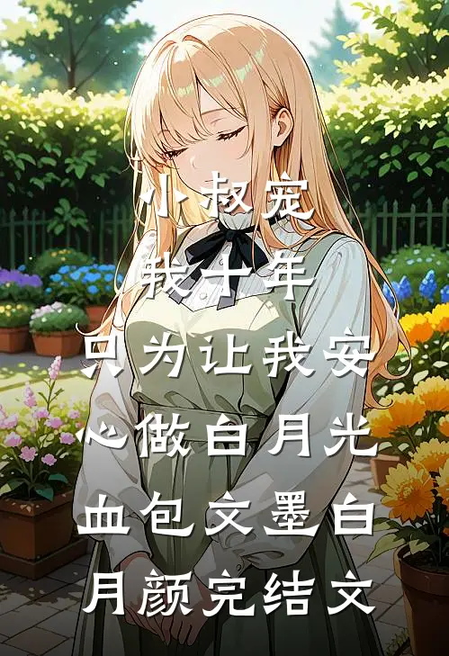 小叔宠我十年，只为让我安心做白月光血包文墨白月颜完结文