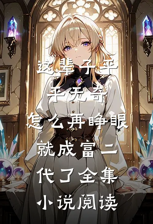 这辈子平平无奇，怎么再睁眼就成富二代了全集小说阅读