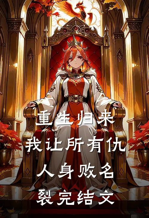 重生归来，我让所有仇人身败名裂完结文