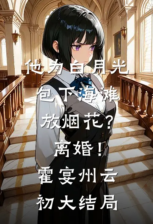 他为白月光包下海滩放烟花？离婚！霍宴州云初大结局