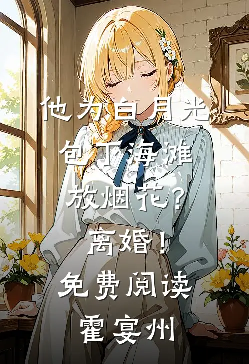他为白月光包下海滩放烟花？离婚！免费阅读霍宴州