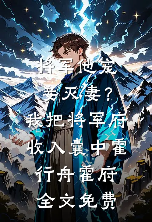 将军他宠妾灭妻？我把将军府收入囊中霍行舟霍府全文免费