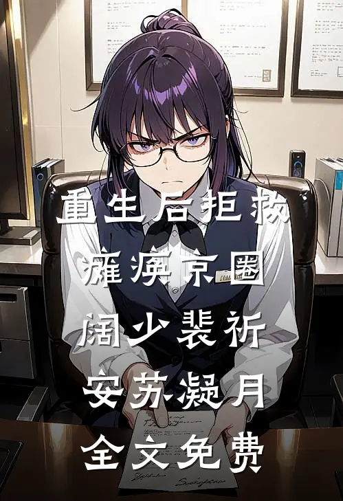 重生后拒救瘫痪京圈阔少裴祈安苏凝月全文免费